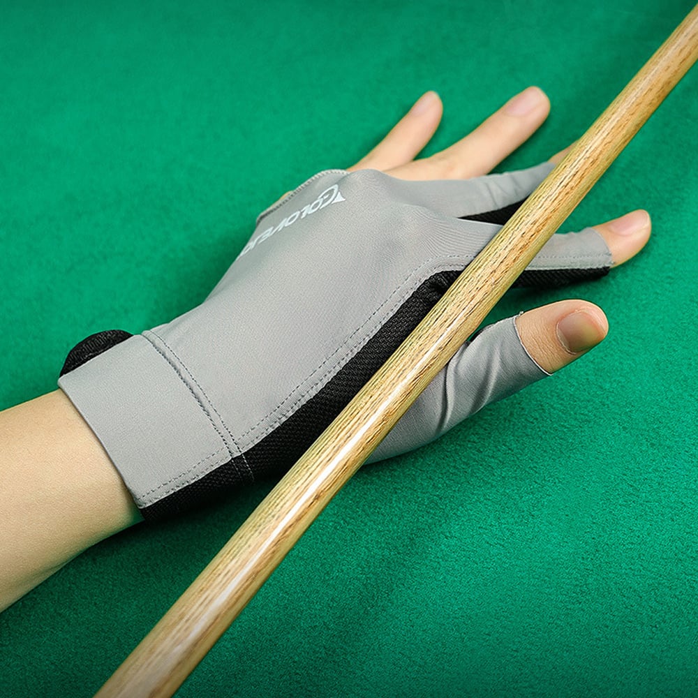 3 Fingers Pool Gloves Billiards Left Hand Shooters Snooker Cue Sport Glove Show Gloves Predator for Women Men Billiard Image 2