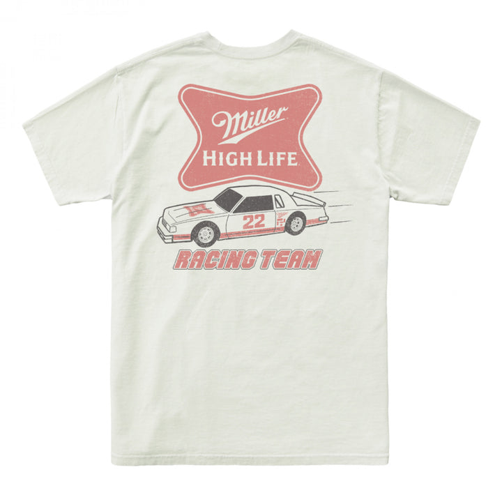 Miller High Life Racing Team Front and Back Print T-Shirt Image 3