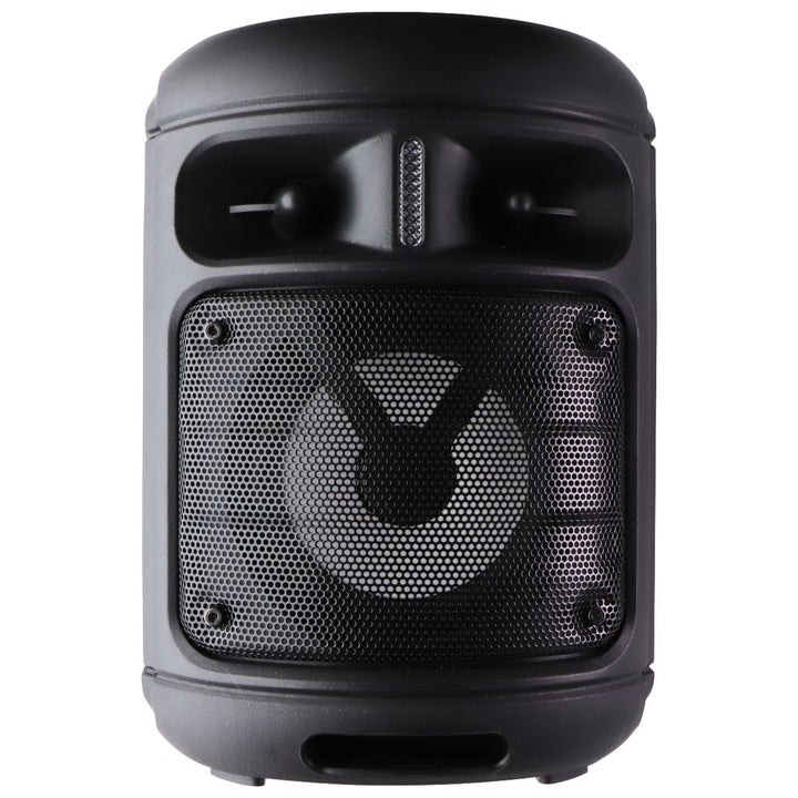 Quikcell Party Beat Boost Wireless LED Speaker with Microphone Input - Black Image 2