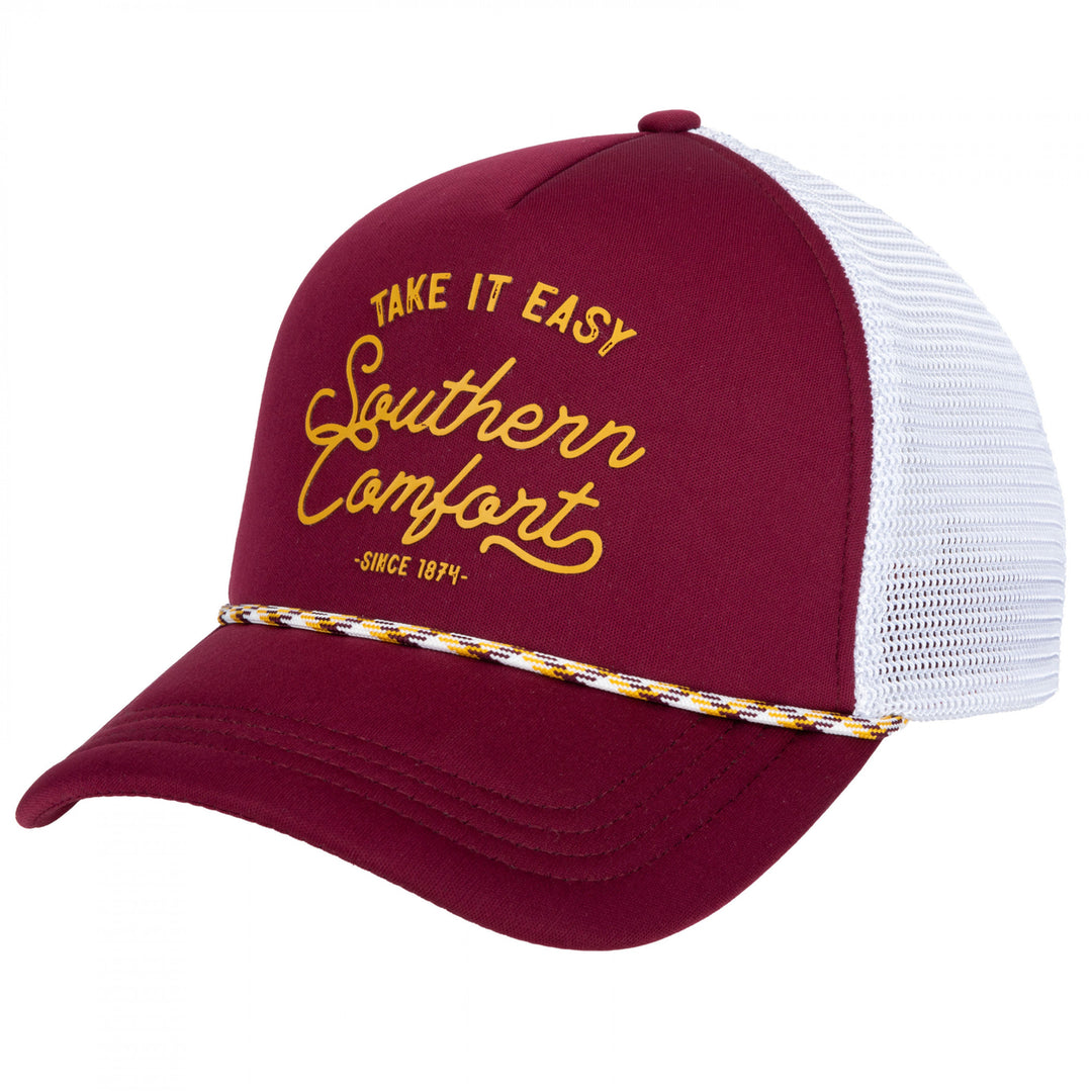 Southern Comfort Take it Easy Rope Trucker Hat Image 1