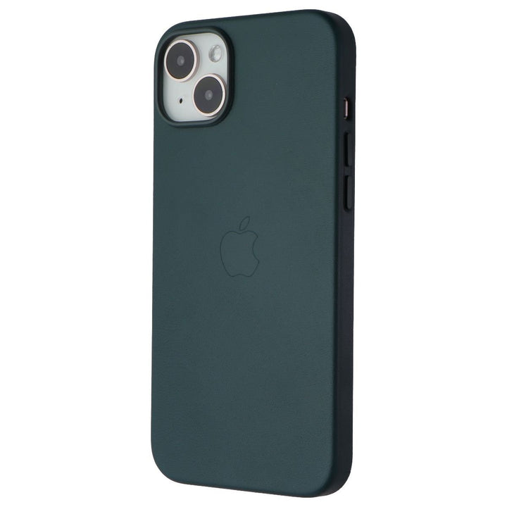 Apple Leather Case for MagSafe for iPhone 14 Plus - Forest Green Image 1