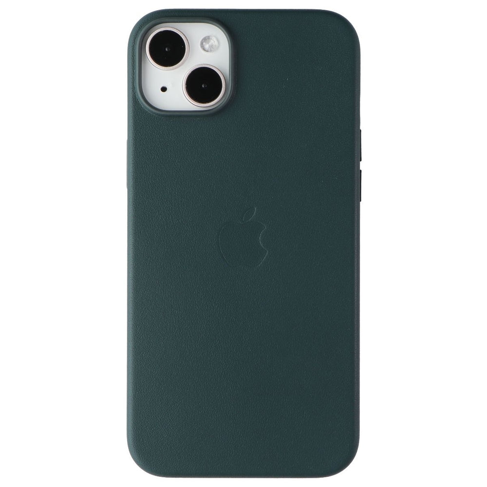 Apple Leather Case for MagSafe for iPhone 14 Plus - Forest Green Image 2