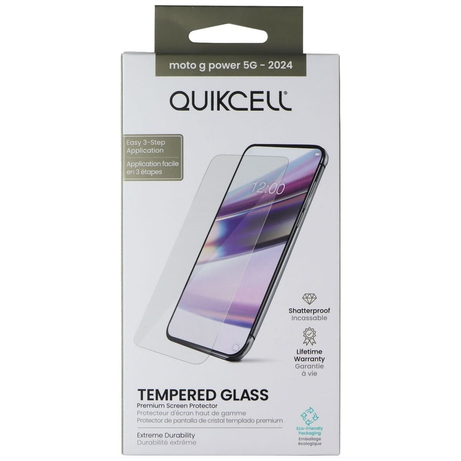 Quikcell Tempered Glass for Motorola Moto G Power 5G - 2024 Image 1