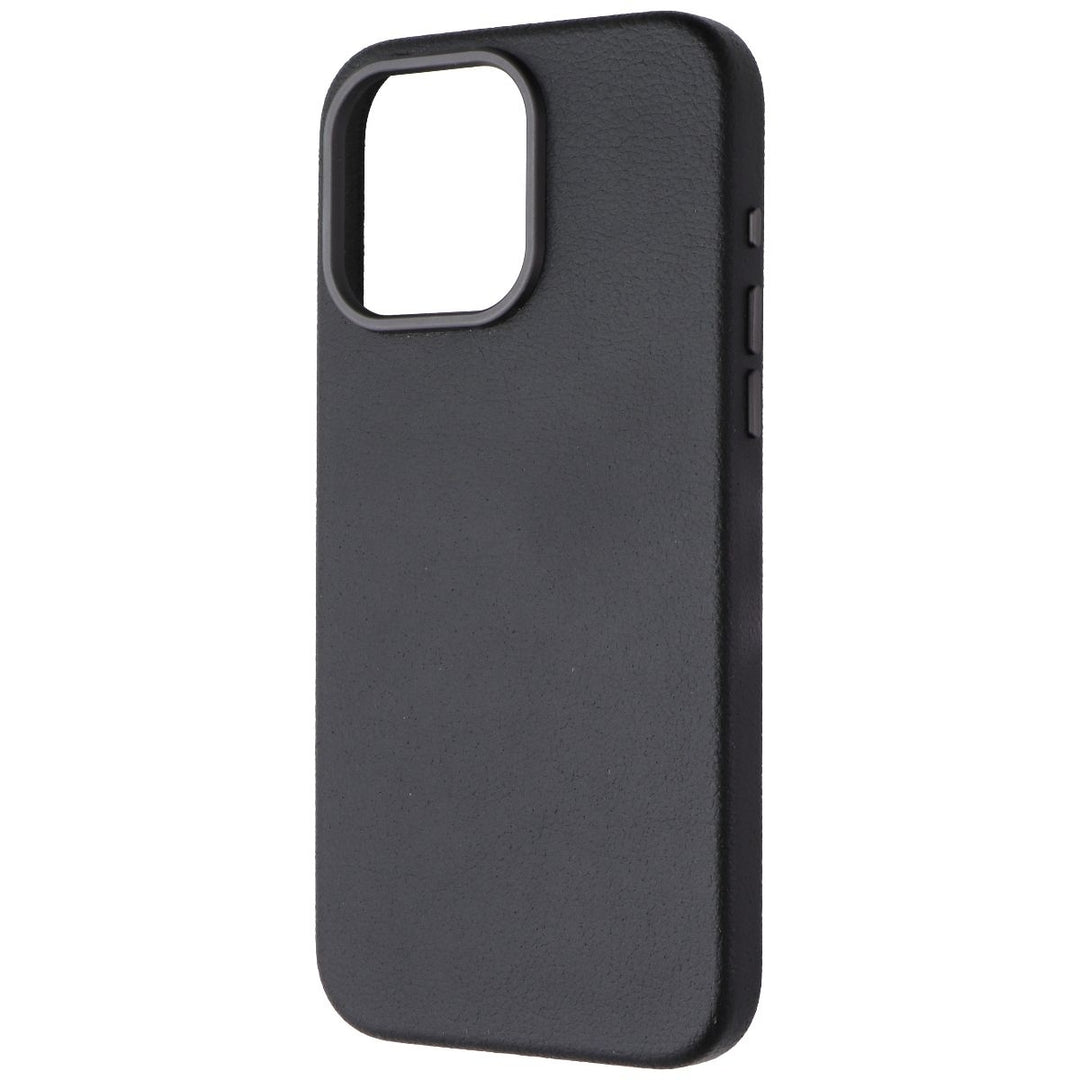 OtterBox Symmetry Cactus Leather Case for MagSafe for iPhone 15 Pro Max Black Image 1