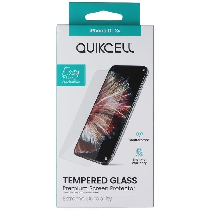 Quikcell Tempered Glass Screen Protector for Apple iPhone 11 / XR Image 1