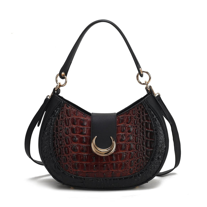 Jain Croc-Embossed Shoulder Bag Image 4