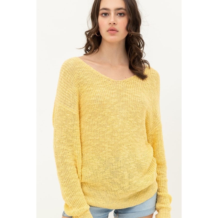 Scoop Neck Long Dolman Sleeves Top Image 1