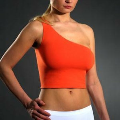 SEAMLESS ONE SHOULDER TOP (LA8131) Image 1