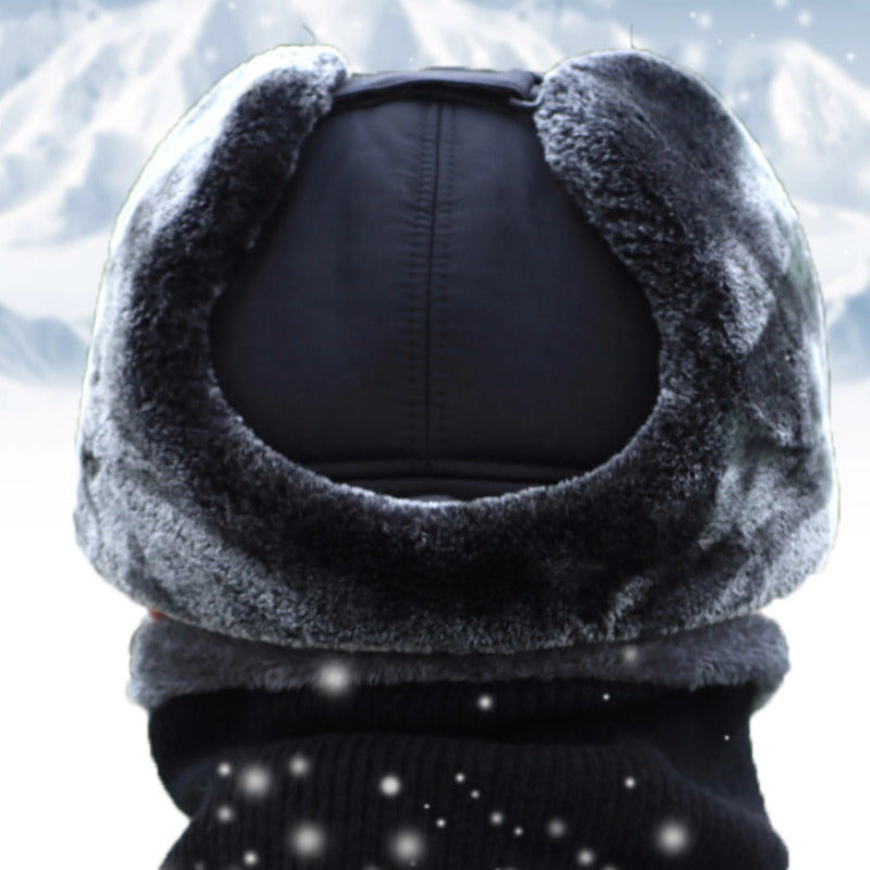 Thicken Winter Warm Hat Men Faux faux Bomber Hat Ear Flap Cap Women Soft Thermal Bonnets Hats for Outdoor Fishing Skiing Image 4