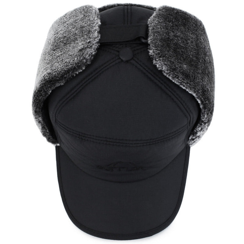 Thicken Winter Warm Hat Men Faux faux Bomber Hat Ear Flap Cap Women Soft Thermal Bonnets Hats for Outdoor Fishing Skiing Image 7