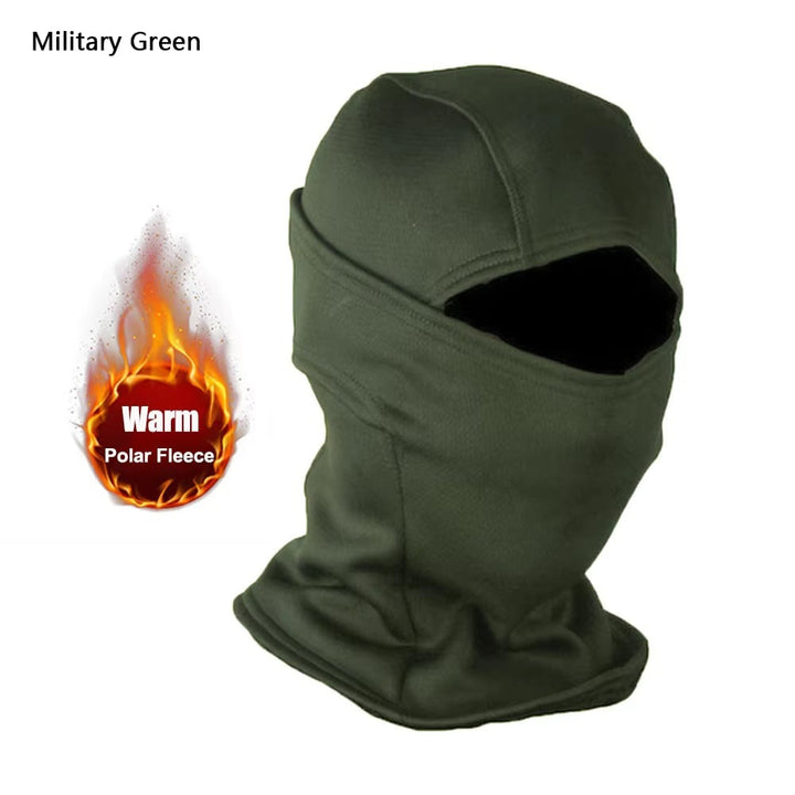 Winter Fleece Warm Camouflage Balaclava Outdoor Cold-proof Ski Image 10