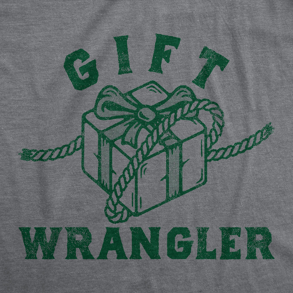 Womens Funny T Shirts Gift Wrangler Sarcastic Christmas Graphic Novelty Tee For Ladies Image 2