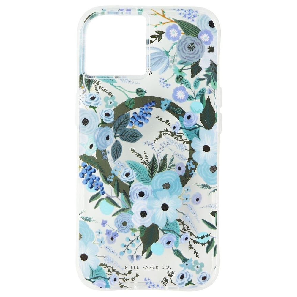 Rifle Paper Co. Case for MagSafe for Apple iPhone 14 - Garden Party Blue Image 2