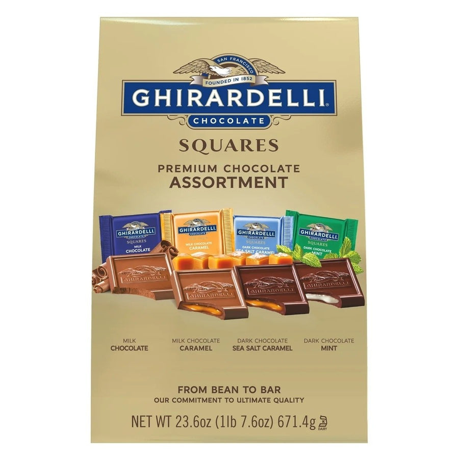 Ghirardelli Chocolate Squares Assortment 23.6 Ounce Image 1