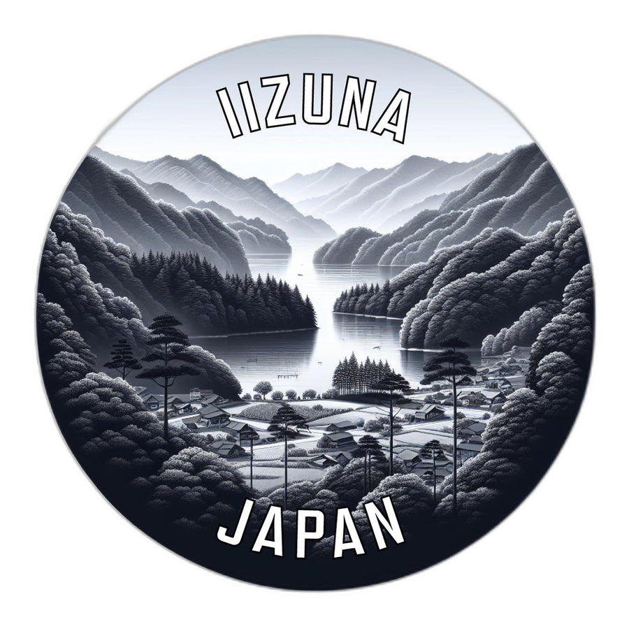 Iizuna Japan Souvenir Die Cut Flat Magnet Image 1