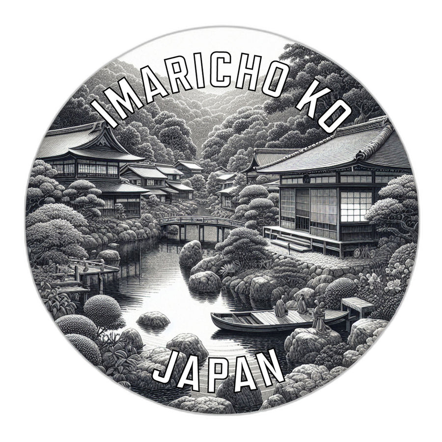 Imaricho ko Japan Souvenir Die Cut Flat Magnet Image 1