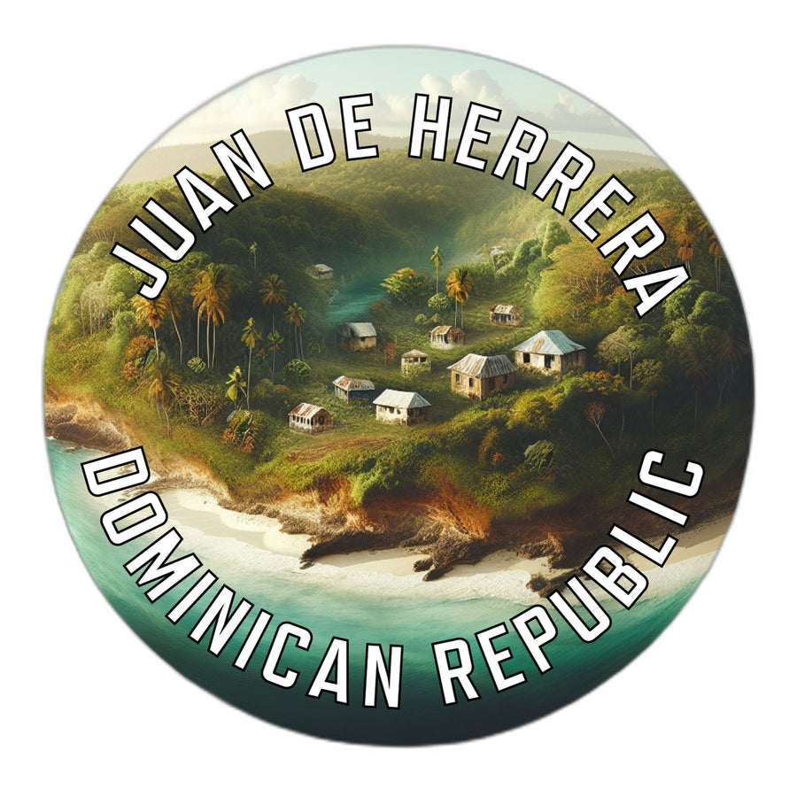 Juan de Herrera Dominican Republic Souvenir Die Cut Flat Magnet Image 1