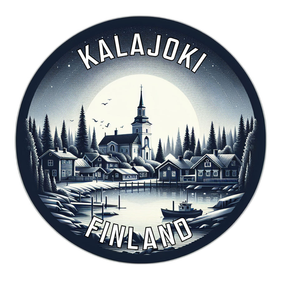 Kalajoki Finland Souvenir Die Cut Flat Magnet Image 1