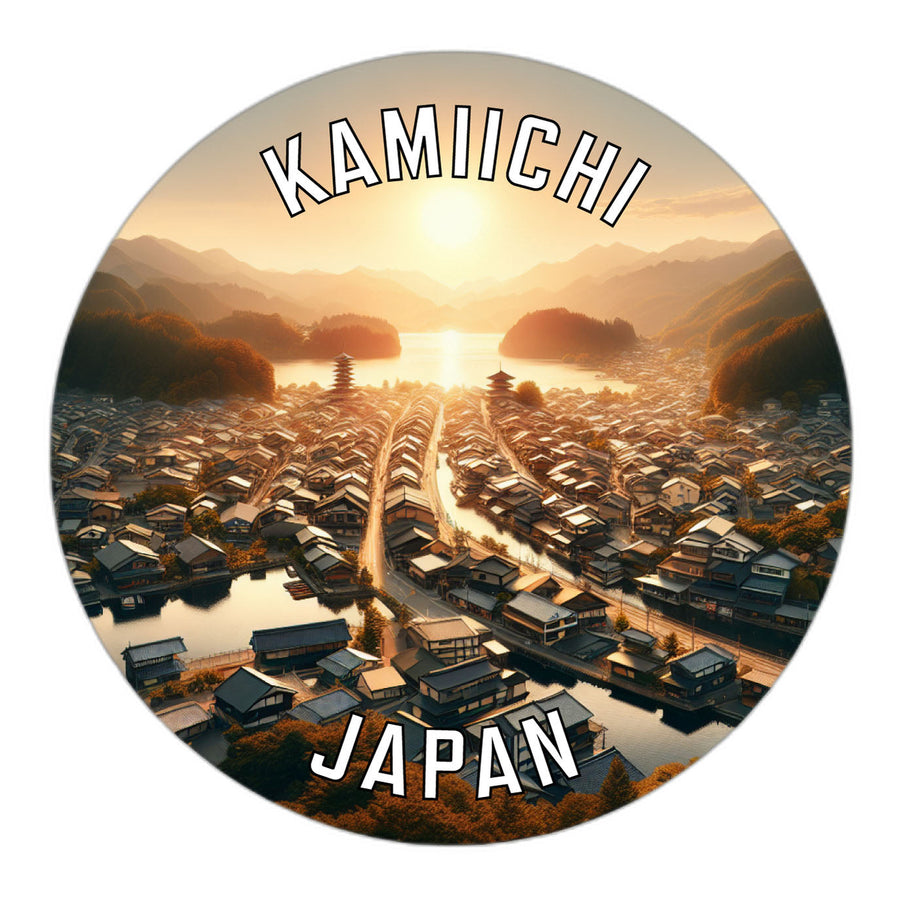 Kamiichi Japan Souvenir Die Cut Flat Magnet Image 1