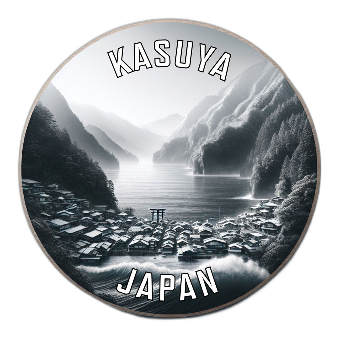 Kasuya Japan Souvenir Die Cut Flat Magnet Image 1