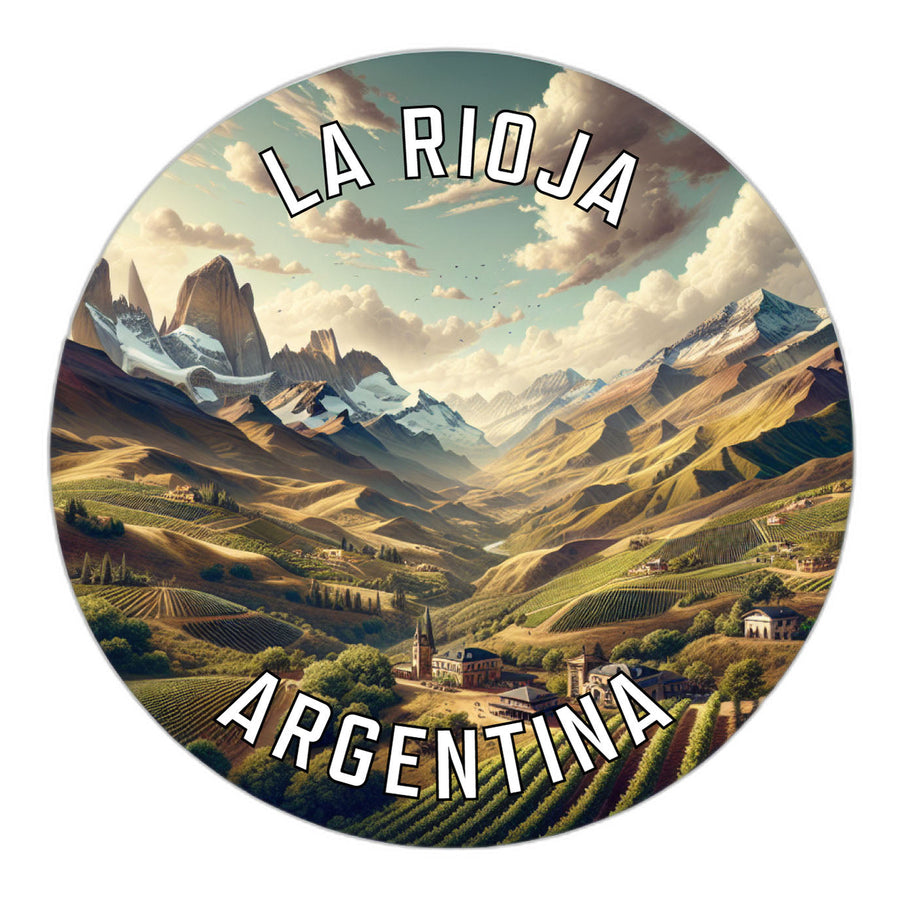 La Rioja Argentina Souvenir Die Cut Flat Magnet Image 1