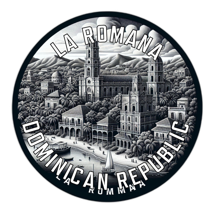 La Romana Dominican Republic Souvenir Die Cut Flat Magnet Image 1