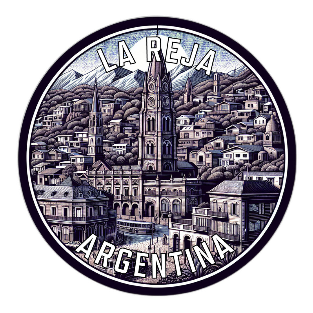 La Reja Argentina Souvenir Die Cut Flat Magnet Image 1