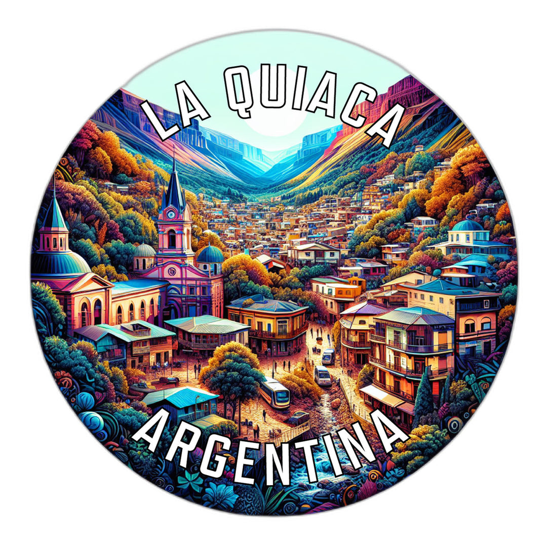 La Quiaca Argentina Souvenir Die Cut Flat Magnet Image 1