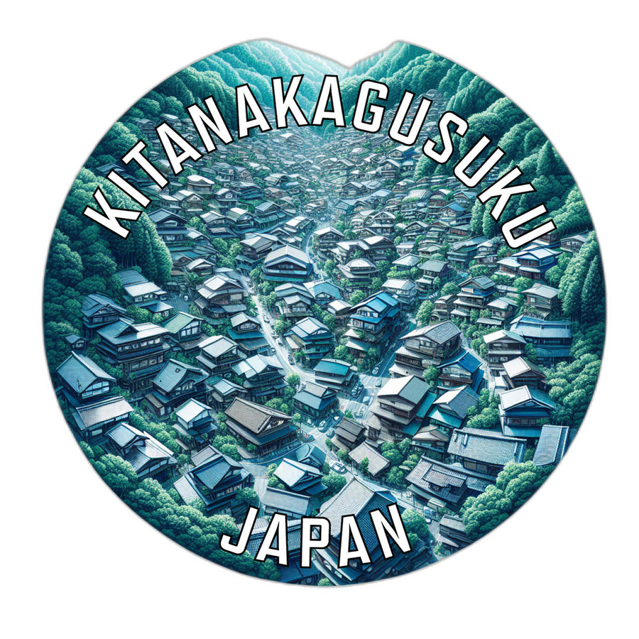 Kitanakagusuku Japan Souvenir Die Cut Flat Magnet Image 1