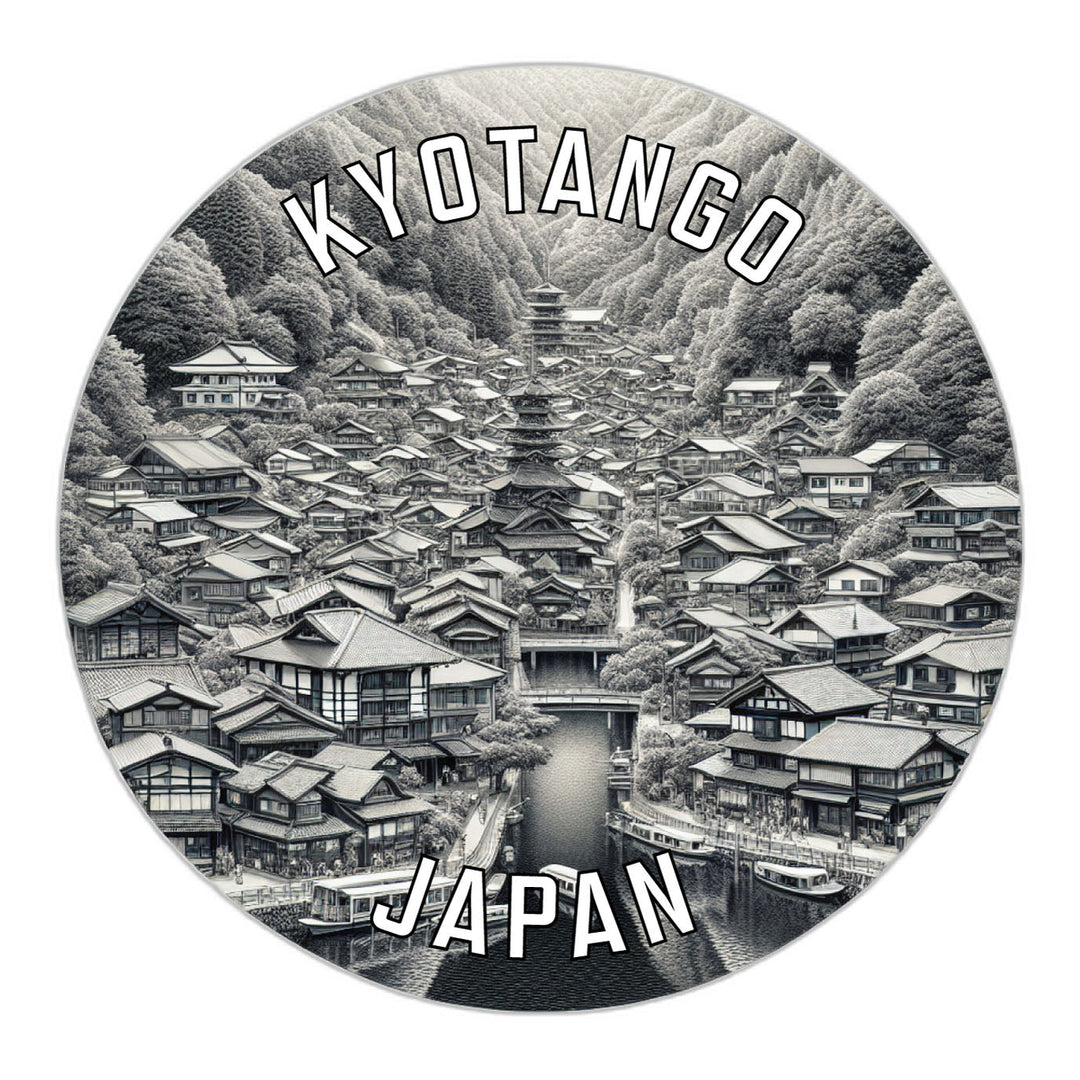 Kyotango Japan Souvenir Die Cut Flat Magnet Image 1