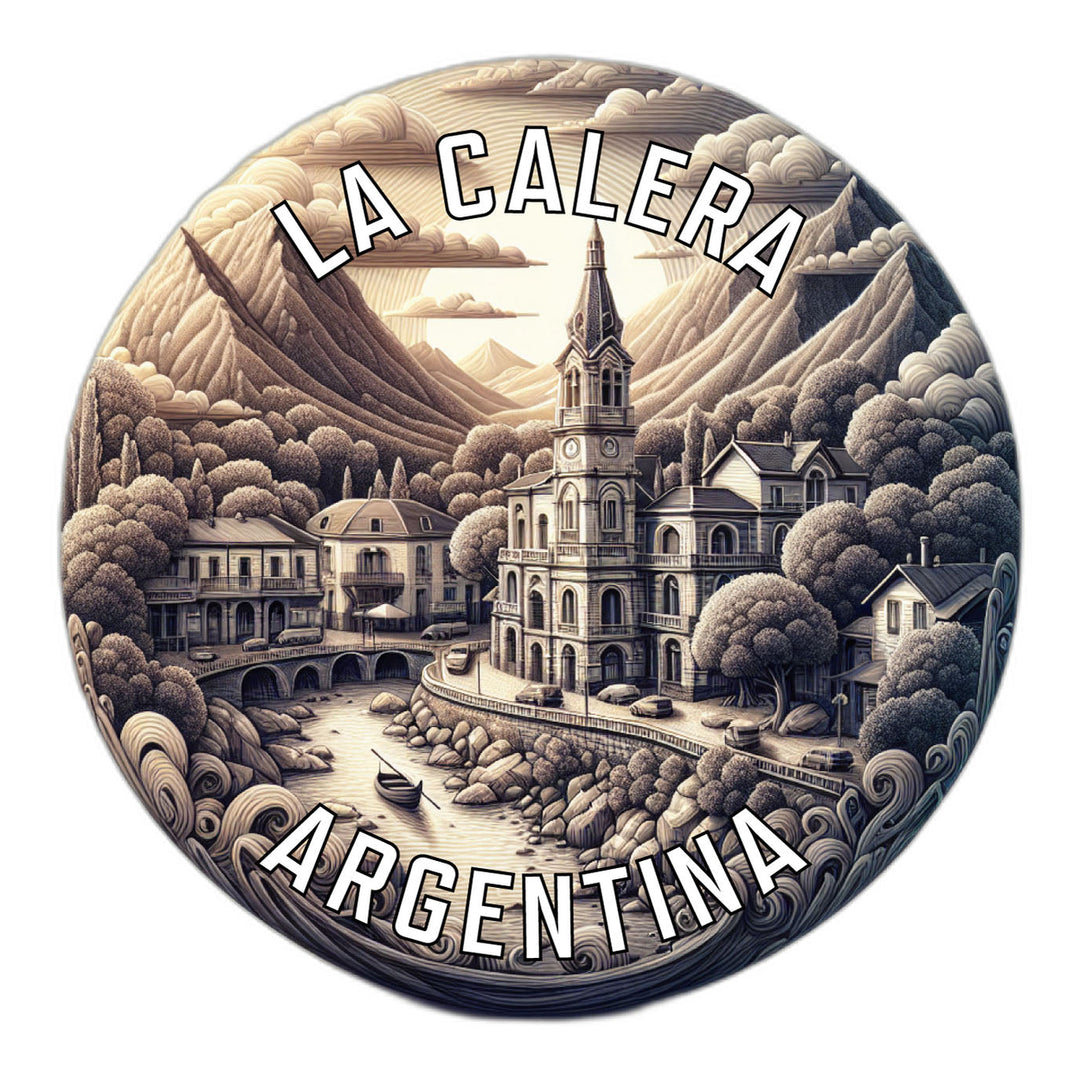 La Calera Argentina Souvenir Die Cut Flat Magnet Image 1