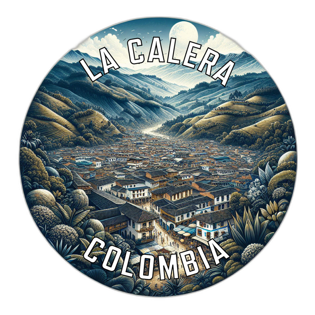 La Calera Colombia Souvenir Die Cut Flat Magnet Image 1