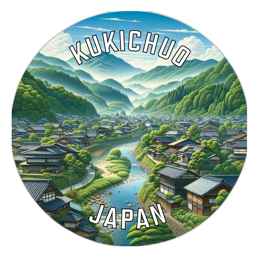 Kukichuo Japan Souvenir Die Cut Flat Magnet Image 1