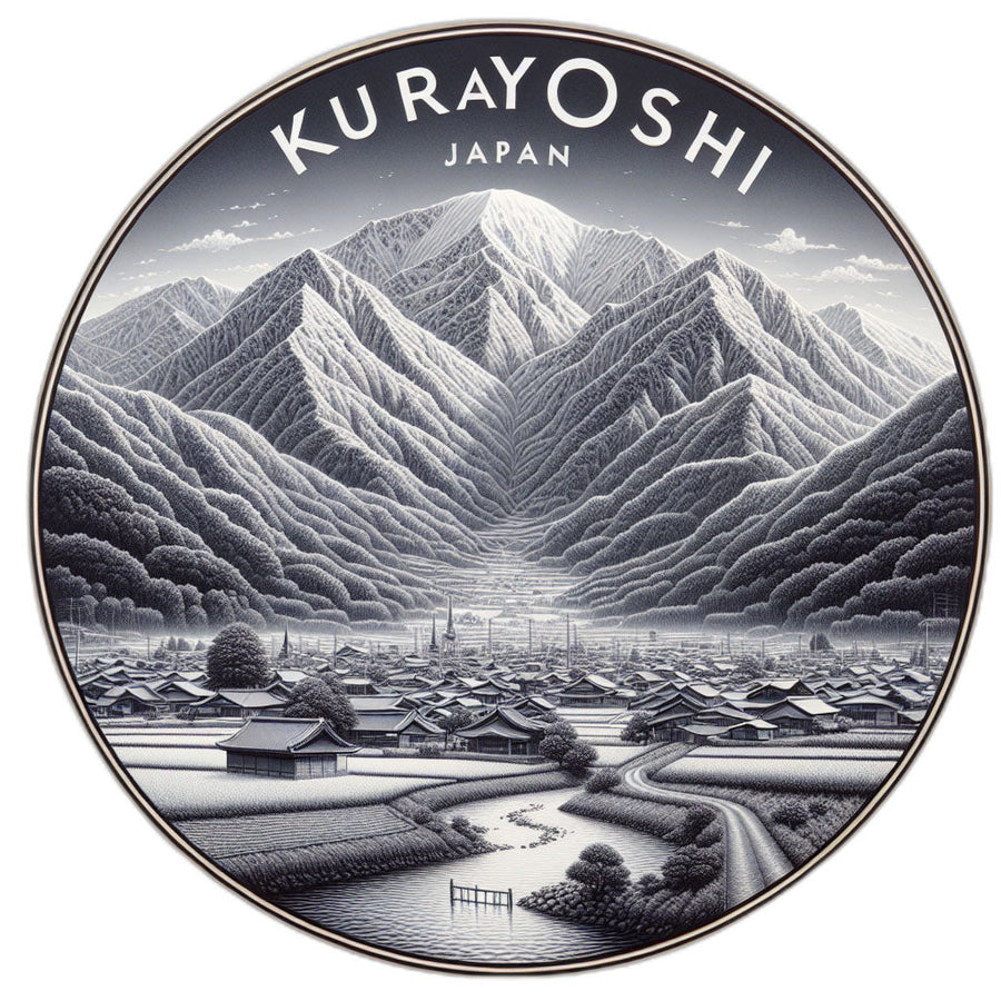 Kurayoshi Japan_updated Souvenir Die Cut Flat Magnet Image 1