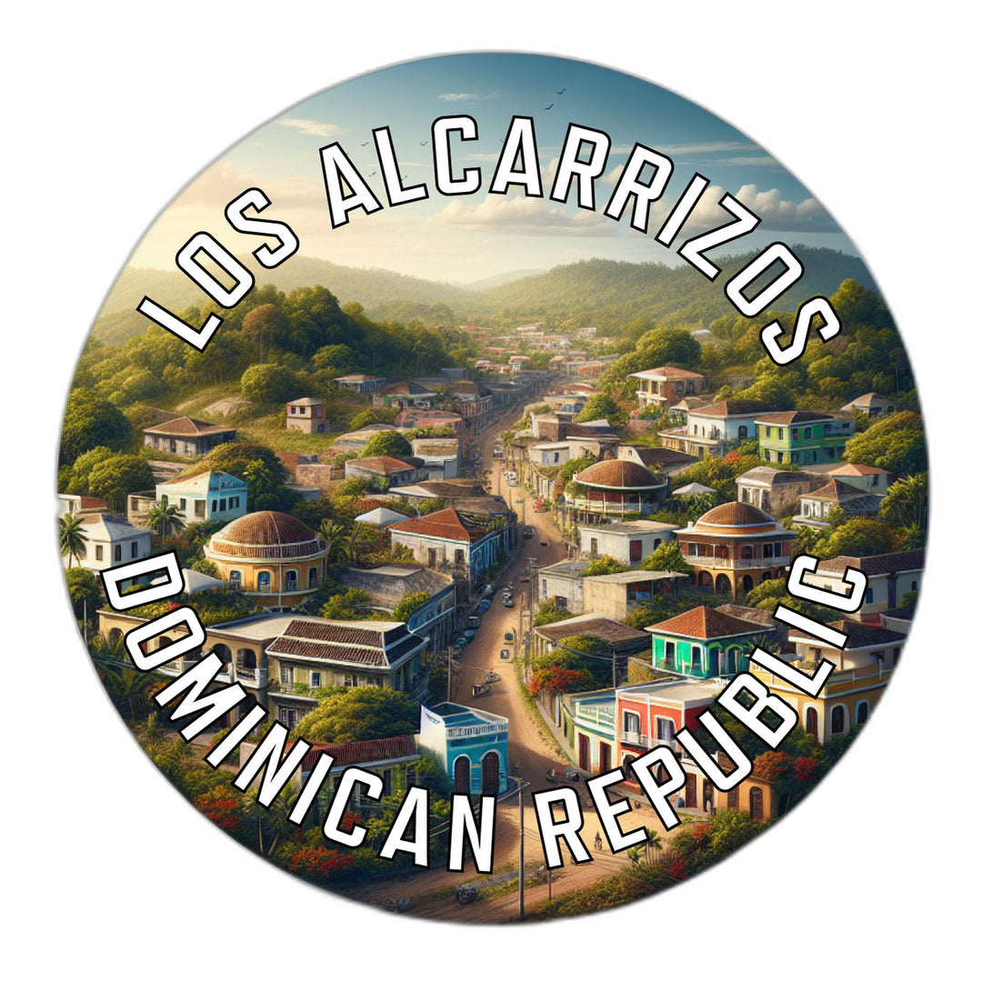 Los Alcarrizos Dominican Republic Souvenir Die Cut Flat Magnet Image 1