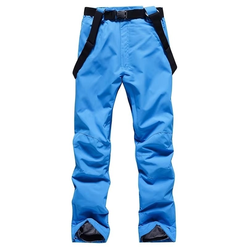 Winter Ski Pants for Men and Women Waterproof Windproof Snowboard Bibs Image 1