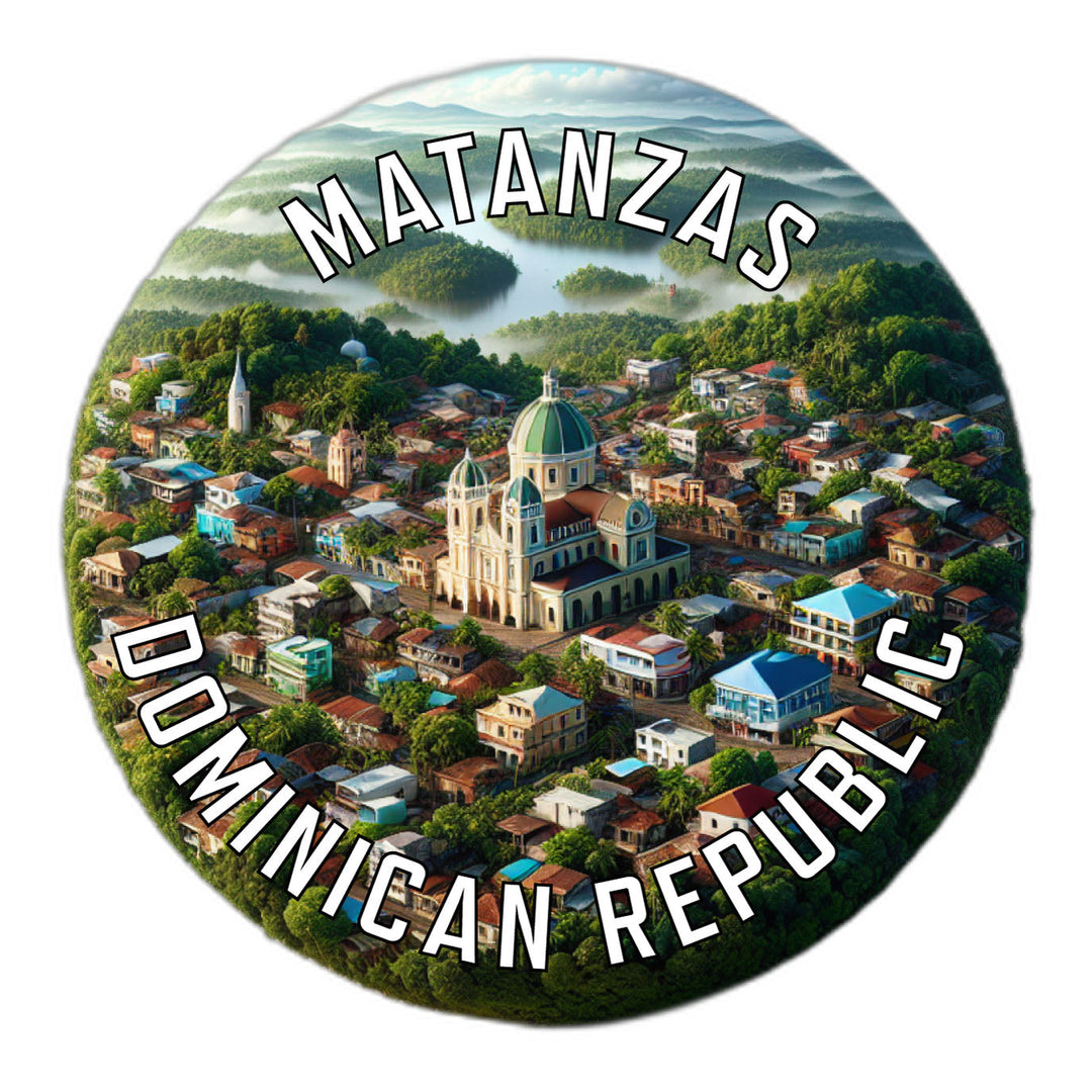 Matanzas Dominican Republic Souvenir Die Cut Flat Magnet Image 1