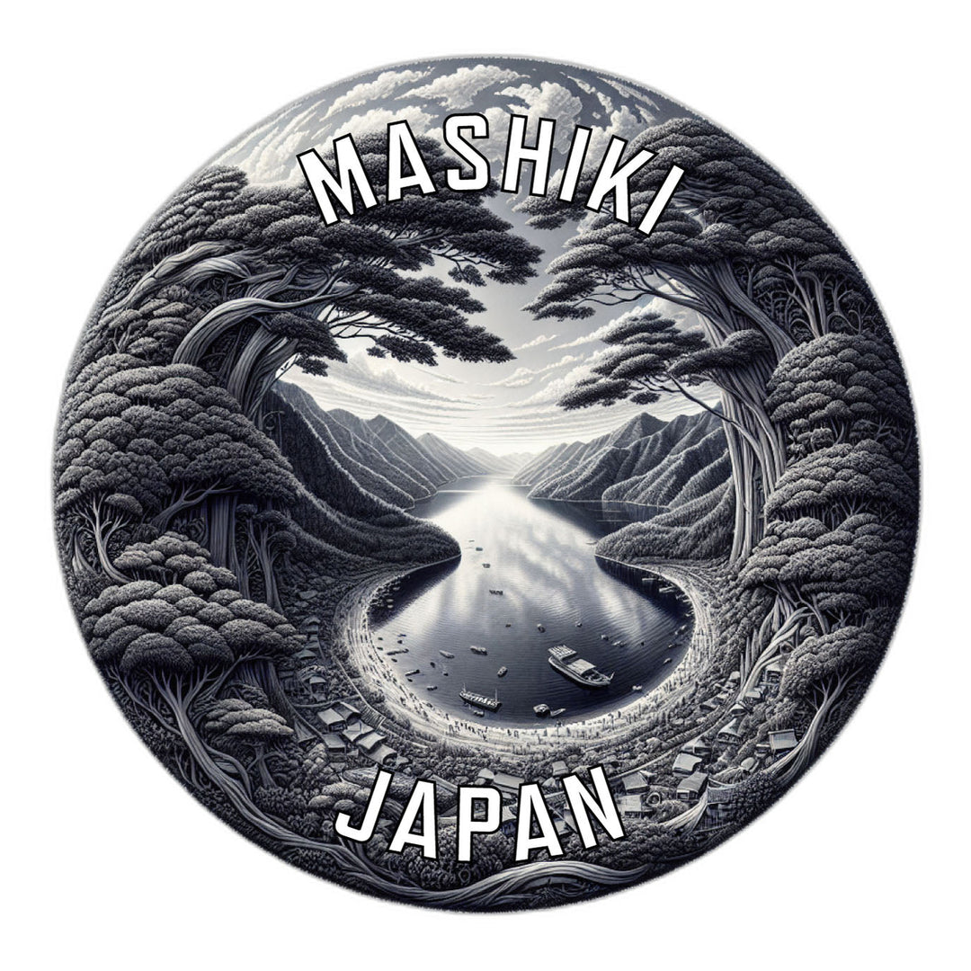 Mashiki Japan Souvenir Die Cut Flat Magnet Image 1