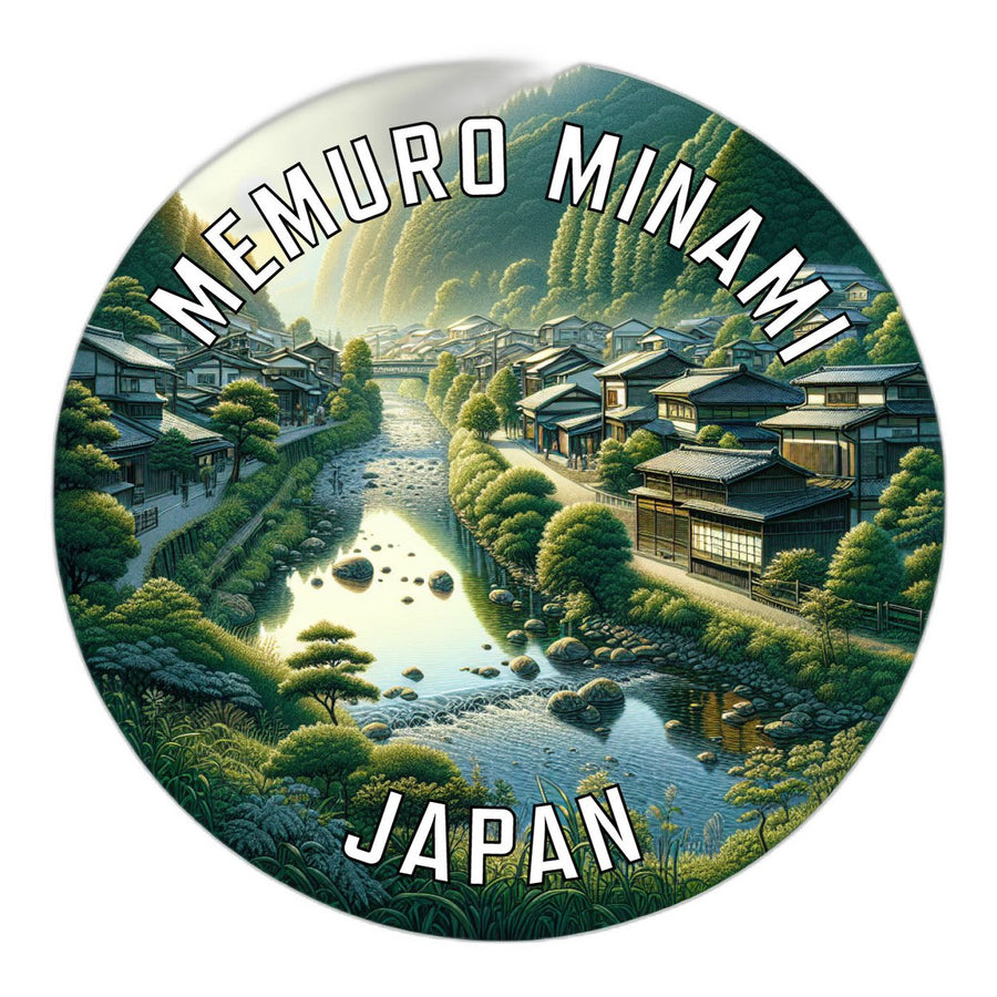 Memuro minami Japan Souvenir Die Cut Flat Magnet Image 1