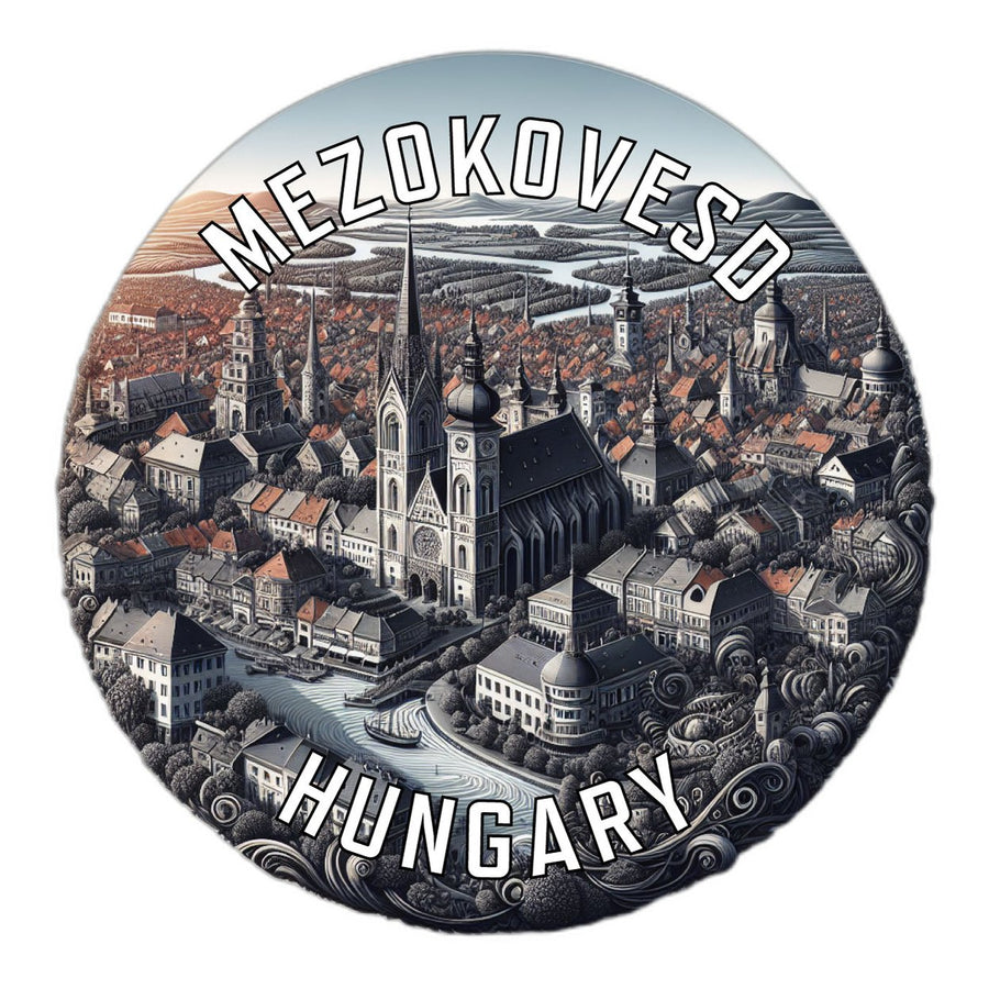 Mezokovesd Hungary Souvenir Die Cut Flat Magnet Image 1