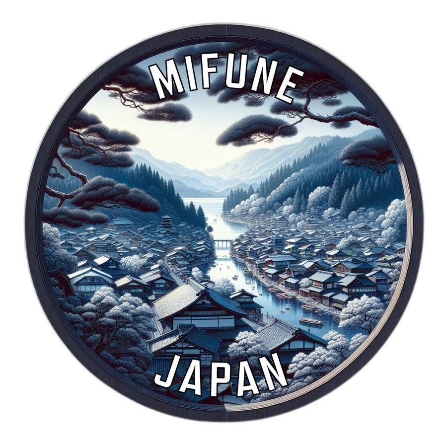 Mifune Japan Souvenir Die Cut Flat Magnet Image 1