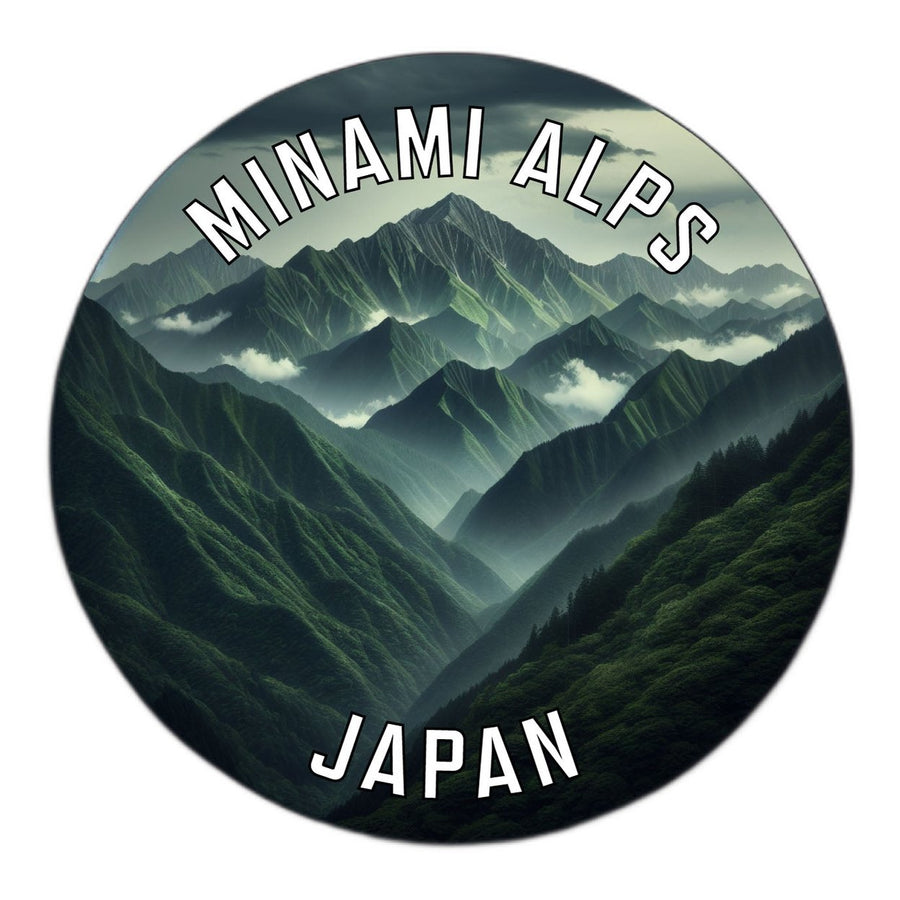 Minami Alps Japan Souvenir Die Cut Flat Magnet Image 1