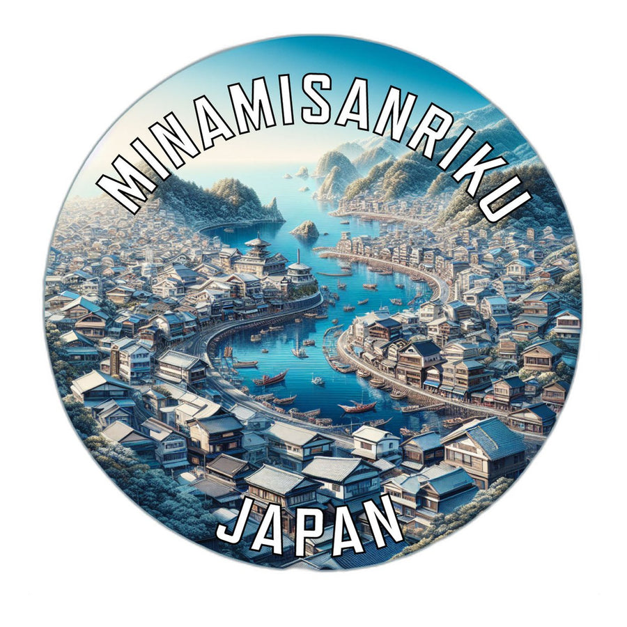 Minamisanriku Japan Souvenir Die Cut Flat Magnet Image 1