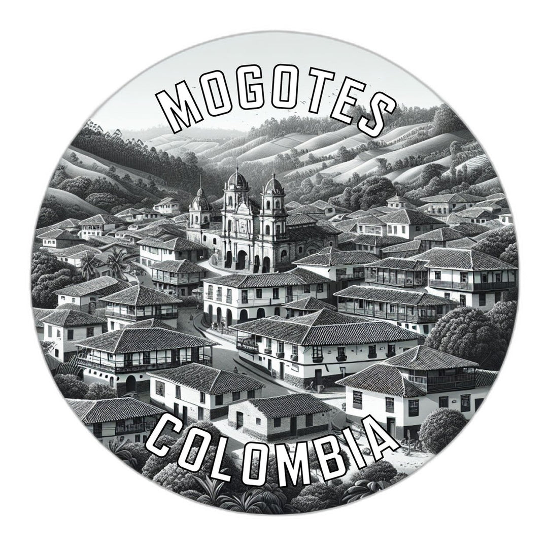 Mogotes Colombia Souvenir Die Cut Flat Magnet Image 1