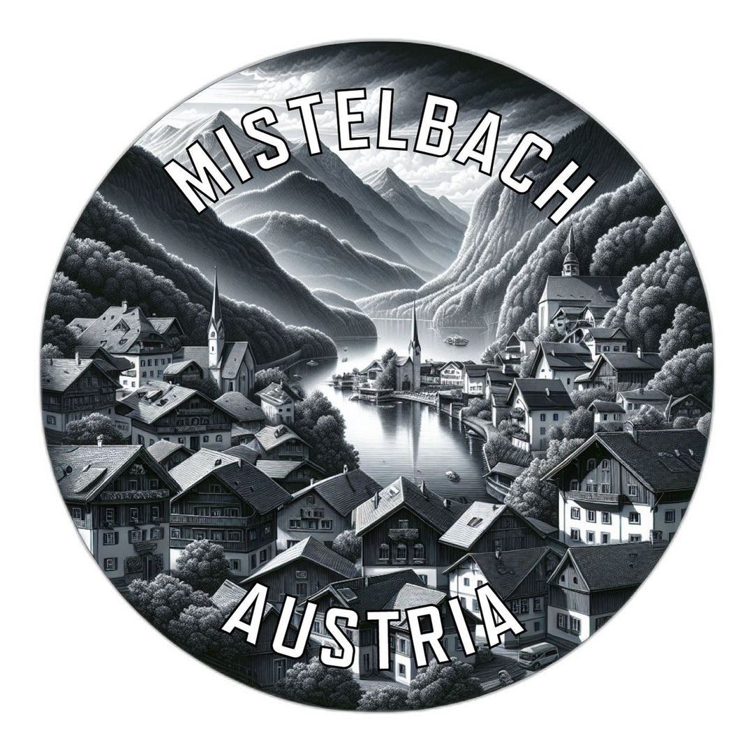 Mistelbach Austria Souvenir Die Cut Flat Magnet Image 1