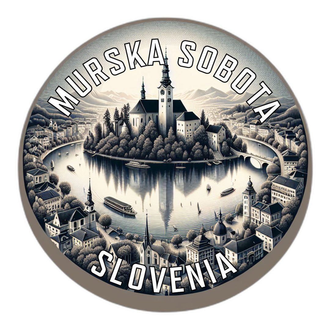 Murska Sobota Slovenia Souvenir Die Cut Flat Magnet Image 1