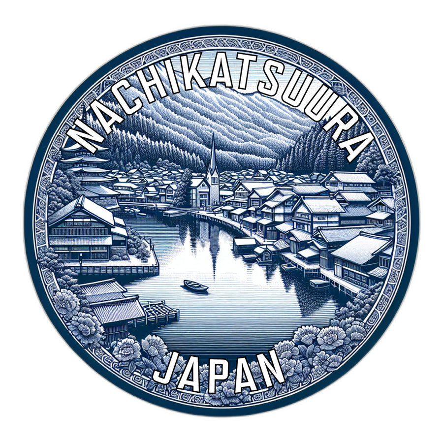 Nachikatsuura Japan Souvenir Die Cut Flat Magnet Image 1