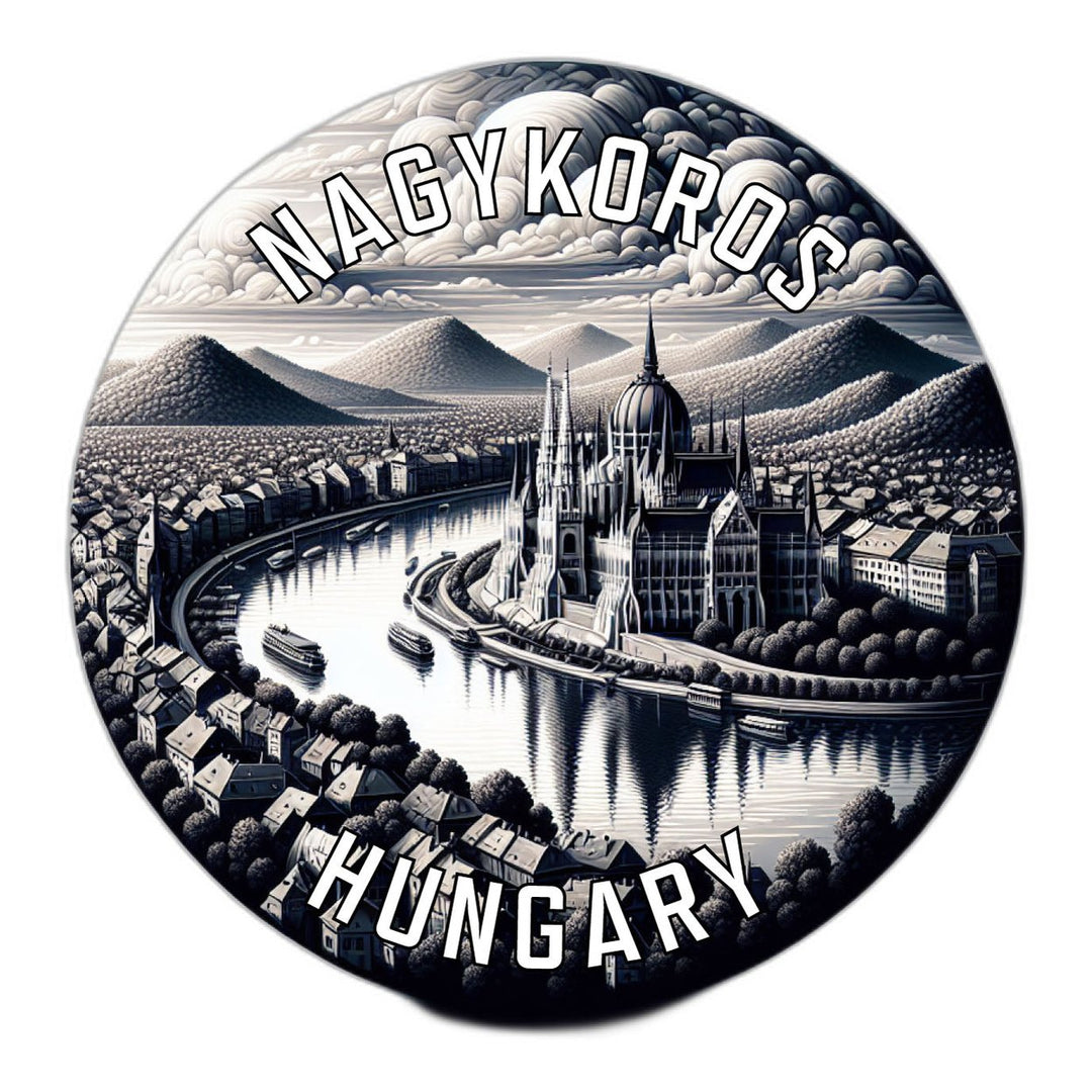 Nagykoros Hungary Souvenir Die Cut Flat Magnet Image 1