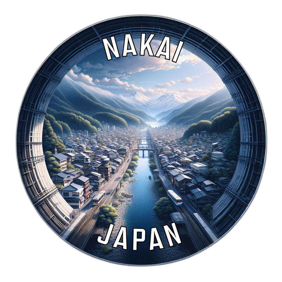 Nakai Japan Souvenir Die Cut Flat Magnet Image 1