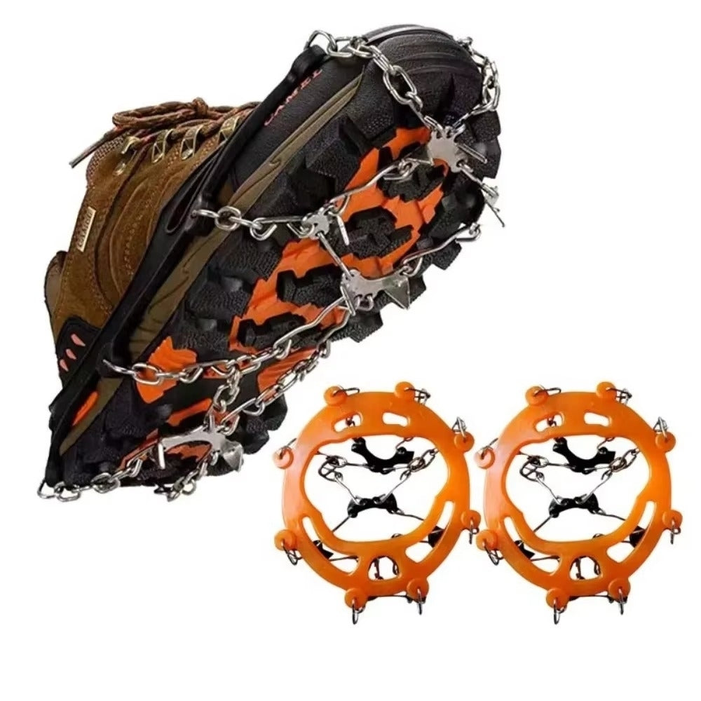 Anti-Slip Snow Spikes Crampons for Winter Hiking Climbing Shoes Image 3